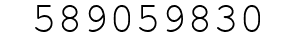 Number 589059830.