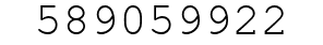 Number 589059922.