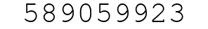 Number 589059923.
