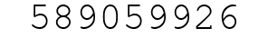 Number 589059926.