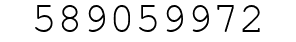Number 589059972.