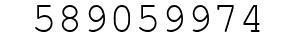 Number 589059974.
