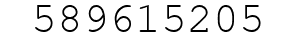 Number 589615205.