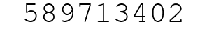 Number 589713402.