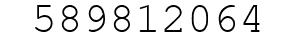 Number 589812064.