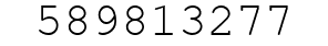 Number 589813277.