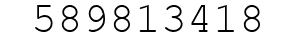 Number 589813418.