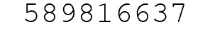 Number 589816637.