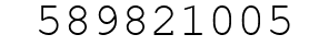 Number 589821005.