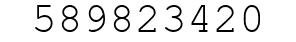 Number 589823420.