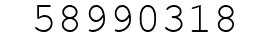 Number 58990318.