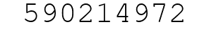 Number 590214972.