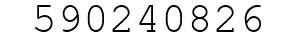 Number 590240826.