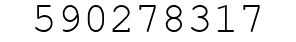 Number 590278317.