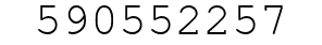 Number 590552257.