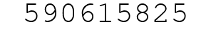 Number 590615825.