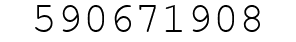 Number 590671908.