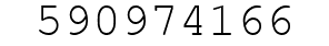 Number 590974166.