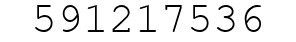 Number 591217536.