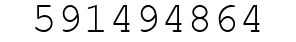 Number 591494864.