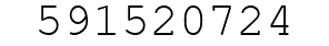 Number 591520724.