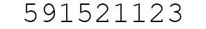 Number 591521123.