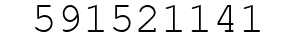 Number 591521141.