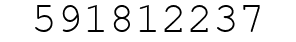 Number 591812237.