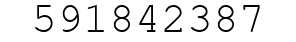 Number 591842387.