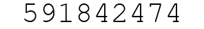 Number 591842474.