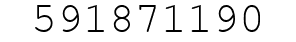 Number 591871190.