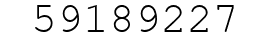 Number 59189227.