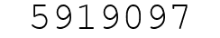 Number 5919097.