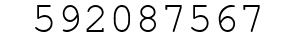 Number 592087567.