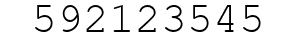 Number 592123545.