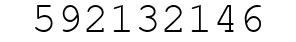Number 592132146.