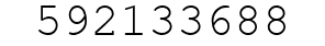 Number 592133688.