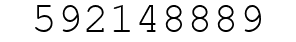 Number 592148889.