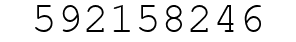 Number 592158246.