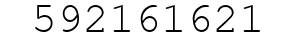 Number 592161621.