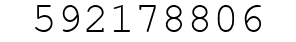Number 592178806.