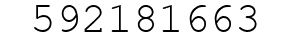 Number 592181663.