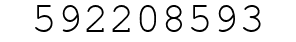 Number 592208593.