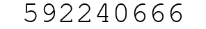 Number 592240666.