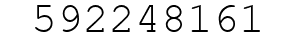 Number 592248161.
