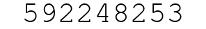 Number 592248253.