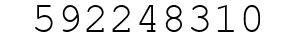 Number 592248310.