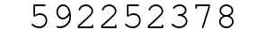 Number 592252378.