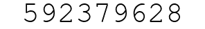 Number 592379628.