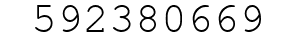Number 592380669.